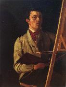 Corot Camille Self-Portrait oil on canvas